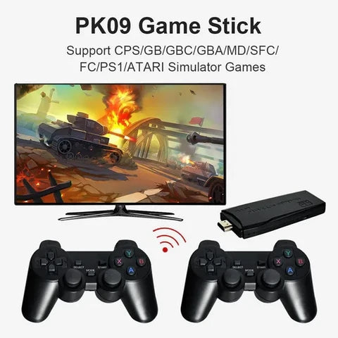 Retro Gaming Fun at Your Fingertips - HD Video Game Stick Console!